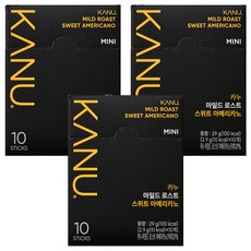 KANU Maxim 哥倫比亞綜合溫和烘焙香甜美式迷你咖啡, 2.9g, 10入, 3個