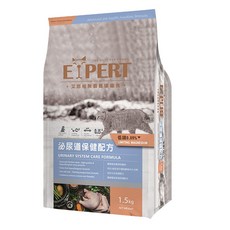 福壽實業 EXPERT 艾思柏 無穀貓食 泌尿道照護配方, 雞肉, 1.5kg, 1袋
