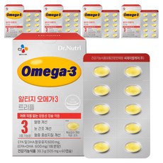 Dr.Nutri rTG Omega-3 三效複方 30.3g, 60錠, 5盒