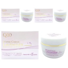 Herb Hill Furano 富良野薰衣草出水霜 Q10玻尿酸保濕霜 北海道薰衣草面霜 深層滋潤 提亮膚色, 140g, 3件