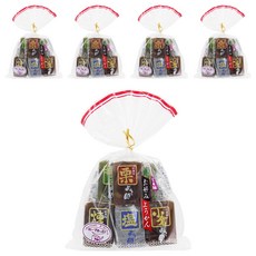 SUGIMOTOYA 杉本屋 五色羊羹 道地日式傳統甜品 口感綿密細緻 甜而不膩, 360g, 5袋