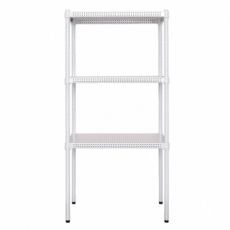 dayneeds 日需百備 極致美學烤漆架, 白色, 3層