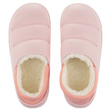 CARET 內刷毛麵包EVA兩穿式拖鞋, 40~41號(250~255), 粉色