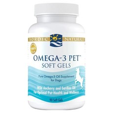 Nordic Naturals 寵物魚油膠囊, 90顆, 健康護理, 1罐