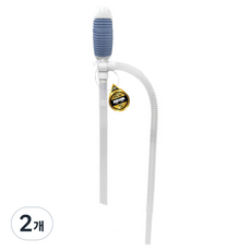 덕신 주유 디젤 경유 가솔린 수동 자바라 호스 펌프 중형 DP-15, 2개 2개
