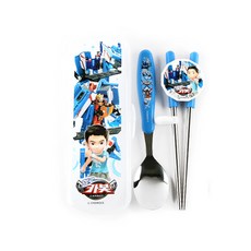 LE BARN 衝鋒戰士學習筷湯匙組, 隨機出貨, 1組