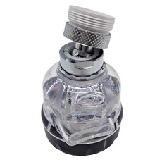 Water More 水摩爾 水龍頭萬向轉接頭 附安裝配件包 高級款 出水直徑5cm 全長含接頭9cm 75g, 1組