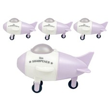 ibis 飛機橡皮擦削鉛筆機, 4個, 淺紫色