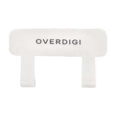 OVERDIGI 手機殼掛繩片 尼龍雙環, 白色, 1個