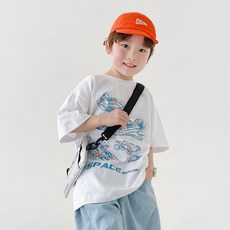 BerryCloset 兒童款 Space X 短袖T恤
