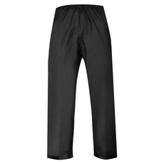 機車防水雨褲 口袋型 黑色的 XL