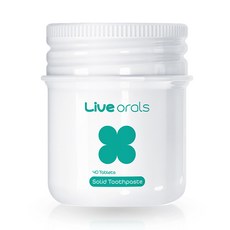 Live orals ChikaPong 零水固體牙膏 40入, 28g, 1個