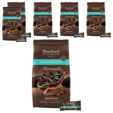 벨기에 부샤드 카라멜&씨솔트 밀크초콜릿, 132g, 6개