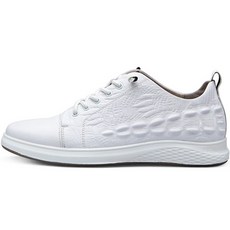 VONIN 천연소가죽 크로커테일 프로젝트 스트링 스트레치 스니커즈 YG035WH