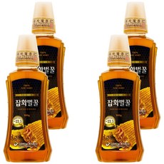 高麗人參雜花蜜, 4個, 500g