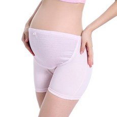 오다미 임산부 허리둘레 조절 풀커버 면 사각팬티 2p