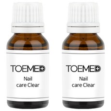 YUKI Tomed 手足指甲護理透明強化劑, 15ml, 2個