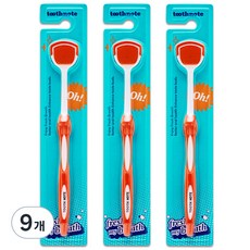 tooth note Vroom 刮舌器 柳橙, 9個