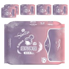Sweetie 舒芯 超薄抑菌衛生棉 夜用型, 29cm, 7片, 6包