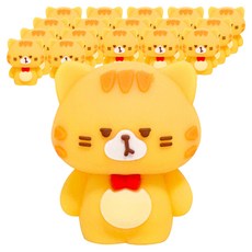 iiGEN 고양이 연필깎이, 노랑, 18개