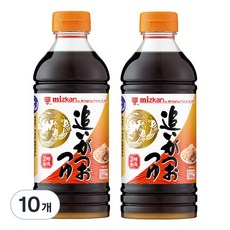 미즈칸 농축 쯔유, 500ml, 10개