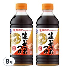 미즈칸 농축 쯔유, 500ml, 8개