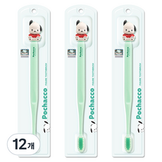아텍스 포차코 피규어 유아 칫솔, 혼합색상, 1개입, 12개