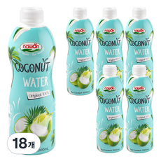 나원 코코넛 워터, 18개, 1L