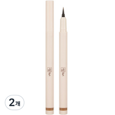 Some Pen Multi Aegyo 纖細眼線筆, 純白色, 2個