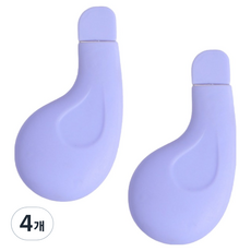 DEEP TALK 便攜式皮脂刮板 黑頭粉刺去除器 紫色 DT0935, 4個, 1入