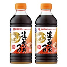 미즈칸 농축 쯔유, 500ml, 2개