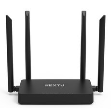 넥스트유 듀얼밴드 1200Mbps 유무선 공유기, NEXT-5004N, 1개