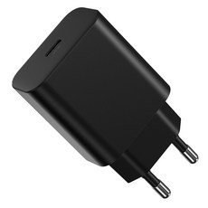 Home Planet 25W PD 3.0 PPS 超高速充電器, 黑色, 1個