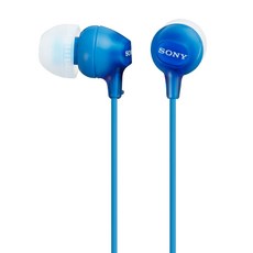 SONY 索尼 入耳式立體聲可通話耳機, MDR EX15AP, 藍色