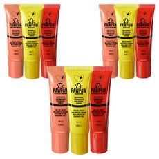 Dr.PAWPAW 萬用木瓜霜 10ml 3入組, 無色+蜜桃粉+紅色, 3組