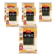 양반 들기름 김, 200g, 6개