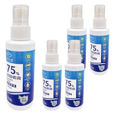 MY SCHEMING 我的心機 75%酒精高效防護噴霧 100ml, 5瓶