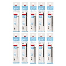 Uni 三菱 JETSTREAM 輕觸感墨水筆芯 SXR-L-7 0.7mm, 10個, 紅色