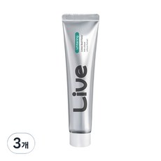 Live orals Live Pure Diamond 亮白牙膏, 20g, 3個