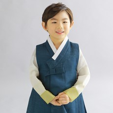 geumdong hanbok 男童南北青花褶韓服 AM083 + 福袋套裝