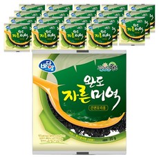 바다맘 완도 자른 미역, 20g, 20개