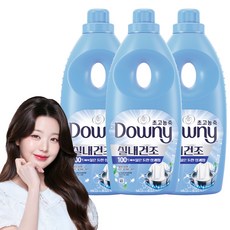 Downy 室內晾乾 殺菌除臭 超濃縮衣物柔軟精 薄荷&柑橘 正裝, 柑橘花香, 1L, 1個