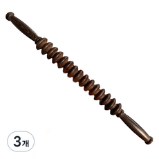 大家的開始 原木 木質 高級款 按摩滾輪, 3個, 款式8