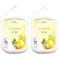 初梨 果香系列檸檬&黃瓜香 強效洗潔精 3.5L, 2罐