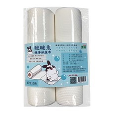 CLEAN 克林 瞇瞇兔紙抹布, 2捲/包, 每捲45張, 台灣製, 3包, 2組