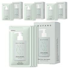 SHUADAM 溫和保濕蛋白質滋養護髮素隨身包 5包入, 50ml, 4個