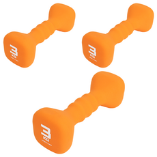 아이워너 네오프렌 사각 컬러아령 오렌지, 3kg, 3개