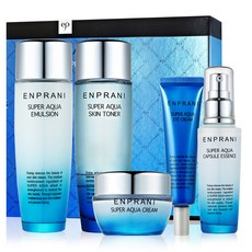 ENPRANI 保濕護膚禮盒 5件組 化妝水+乳液+面霜+眼霜+膠囊精華液, 10組