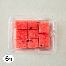 곰곰 맛있는 조각 수박, 6개, 300g