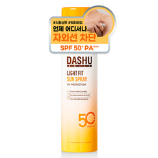 다슈 데일리 라이트핏 선 스프레이 SPF 50+ PA+++, 1개, 150ml
